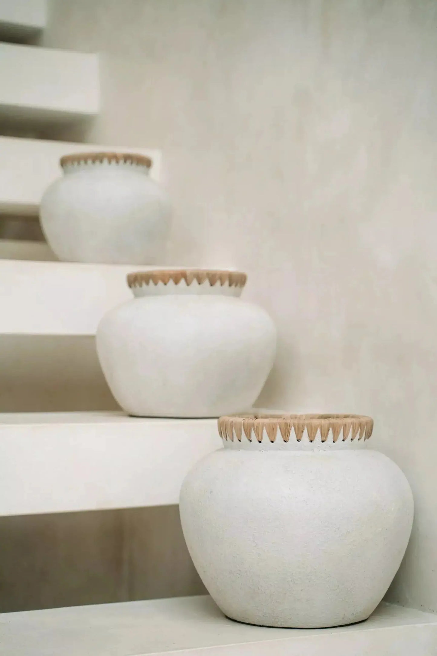 Vase blanc - Grand modèle (L)