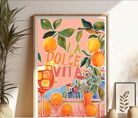 Affiche « Dolce Vita »